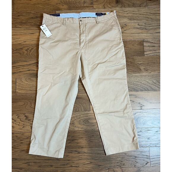 Polo Ralph Lauren Men’s Stretch Classic Fit Size 42B X 34 Classic Tan - Picture 1 of 5